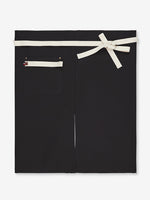 tablier flamenco noir à plat