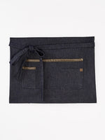 tablier court java denim
