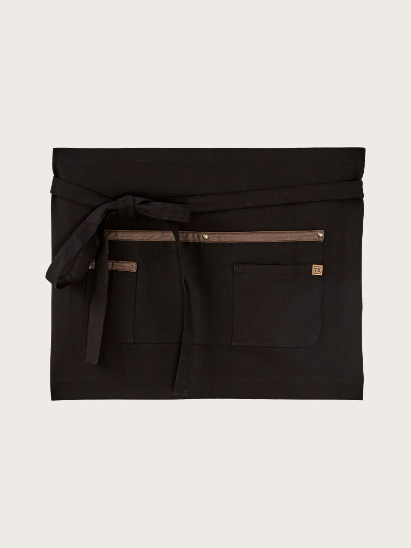 tablier court java denim