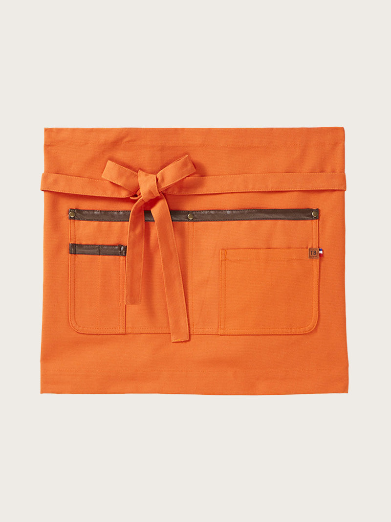 tablier court java orange