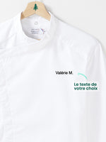 veste blanche joker brodée