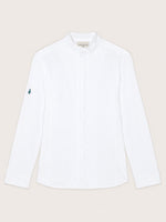 veste blanche Lilo piquée à plat