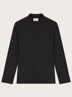 veste noire Lilo piquée à plat
