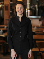 chemise noire sandra