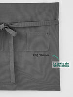 tablier séga brodé