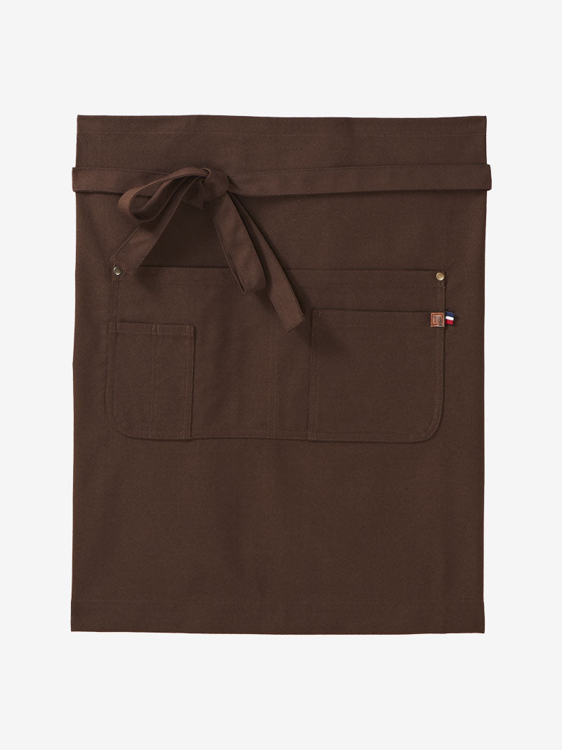 tablier demi chef séga chocolat