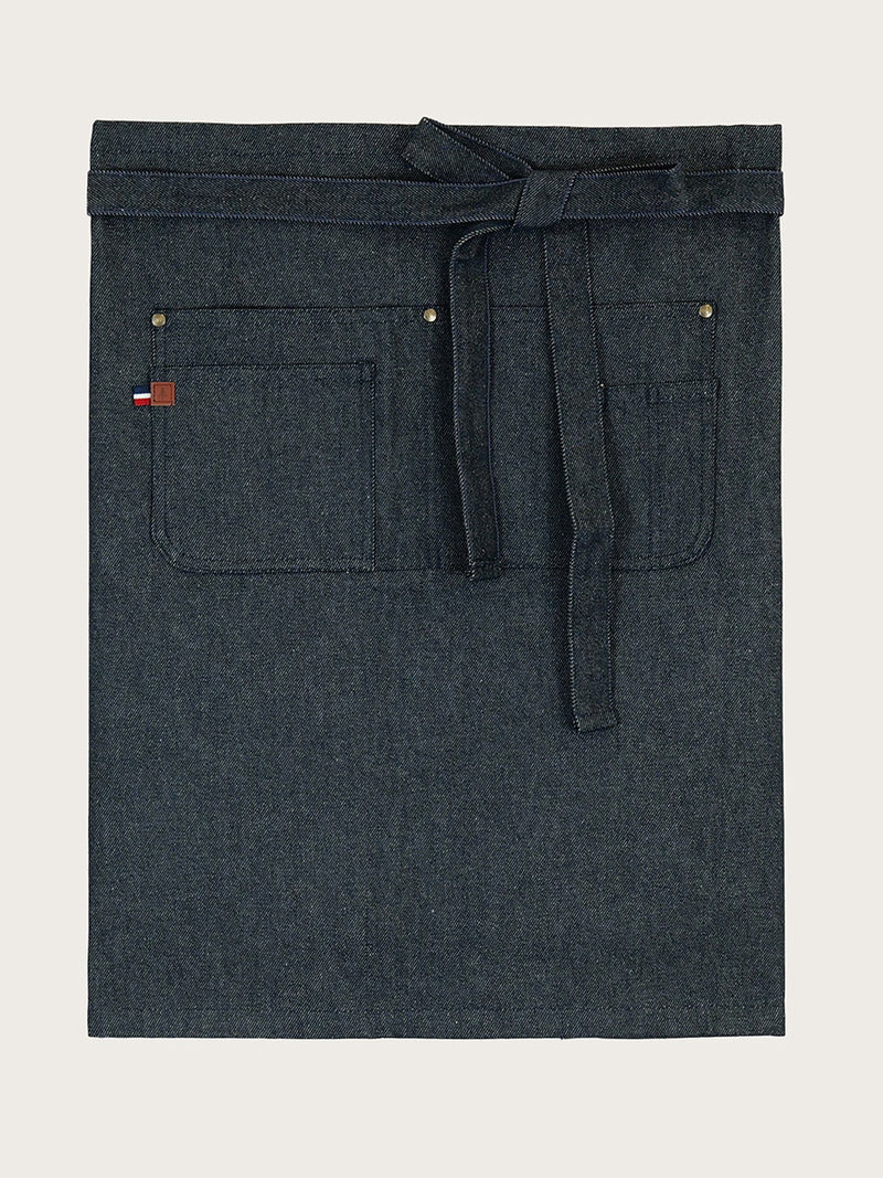 tablier demi chef séga en jean