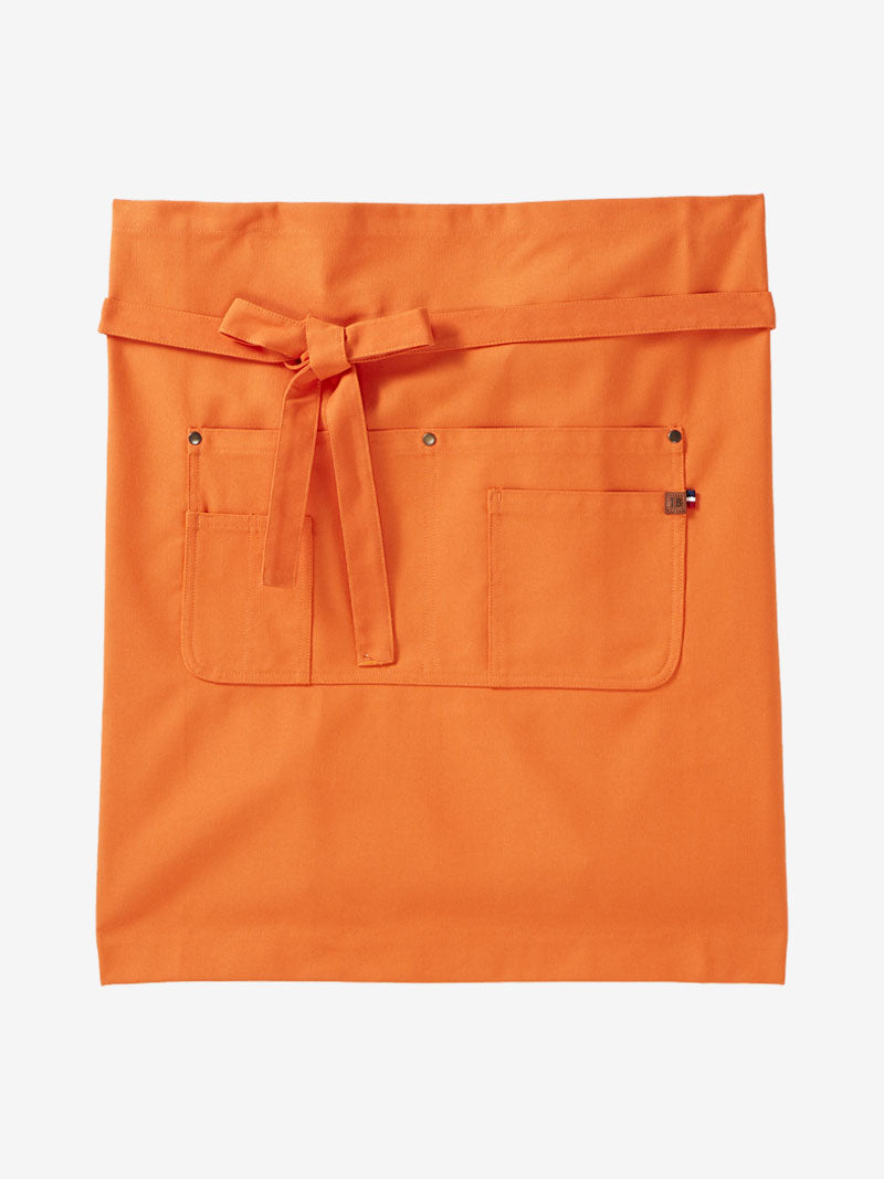 tablier demi chef séga orange