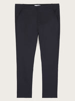 pantalon Stitch noir piqué à plat