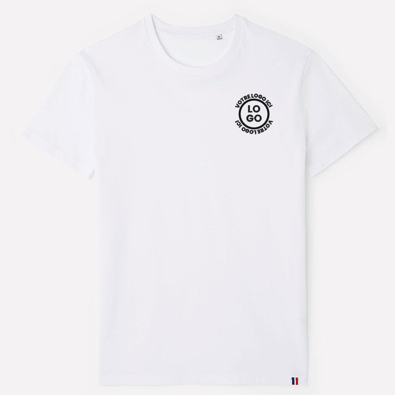 logo imprimé côté cœur