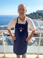 tablier Club des Chefs des Chefs porté par Christian Garcia