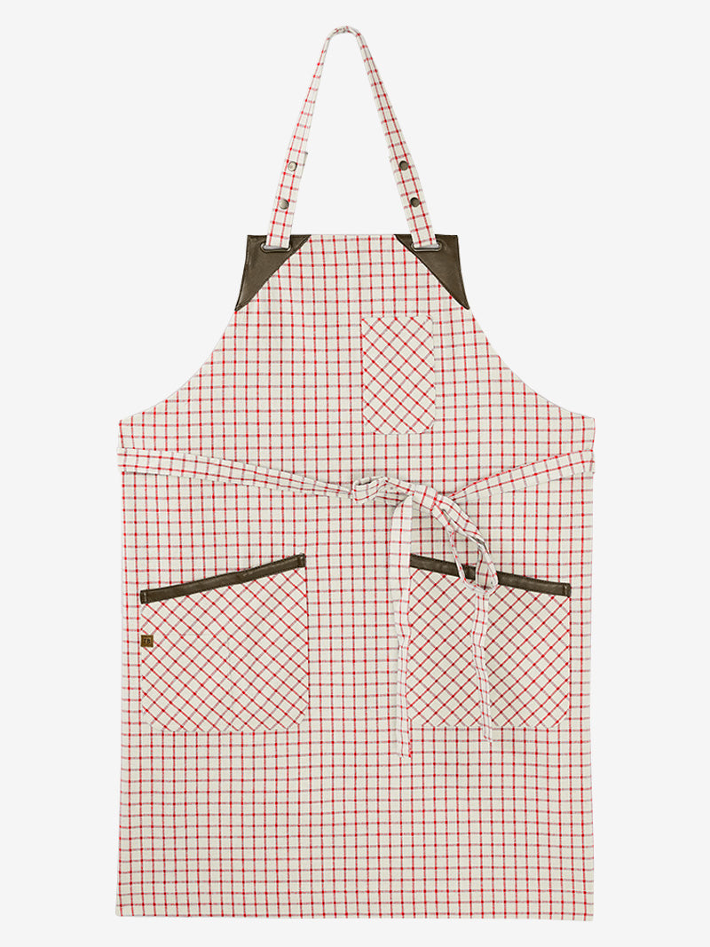 tablier tango carreaux rouges