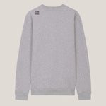 dos du sweat-shirt gris chiné J3V