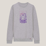 sweat-shirt gris chiné Dans la foulée