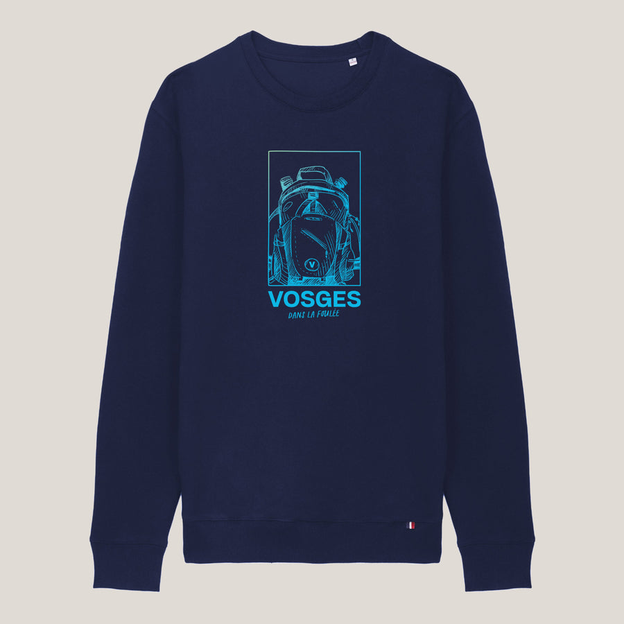 sweat-shirt bleu marine Dans la foulée