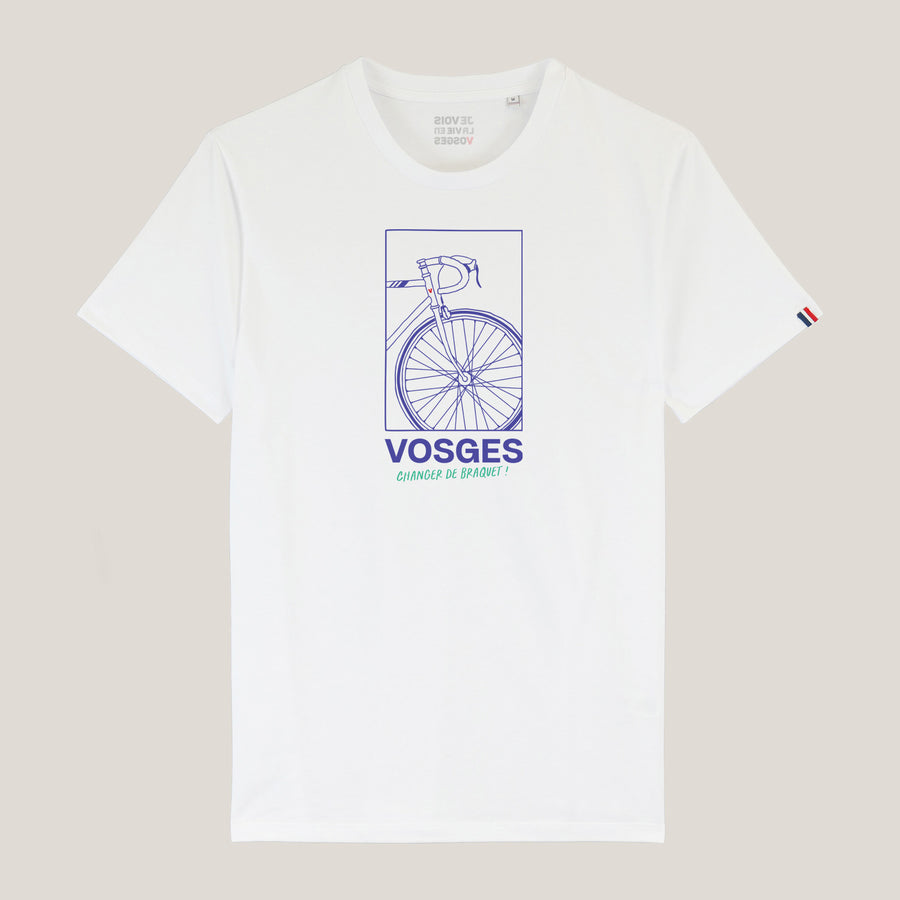 t-shirt blanc Changer de braquet