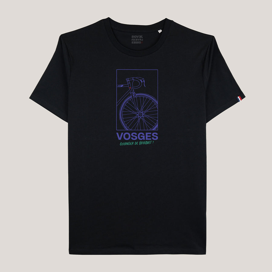 t-shirt noir Changer de braquet