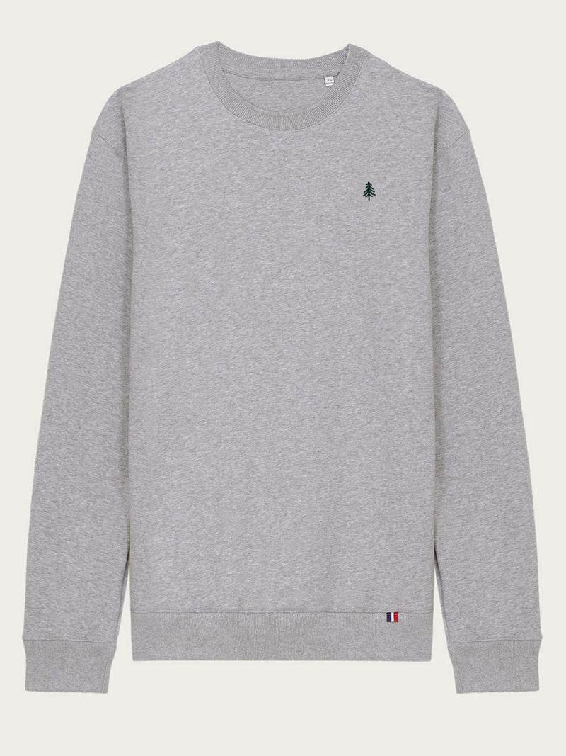 sweat-shirt gris Alix vu de face