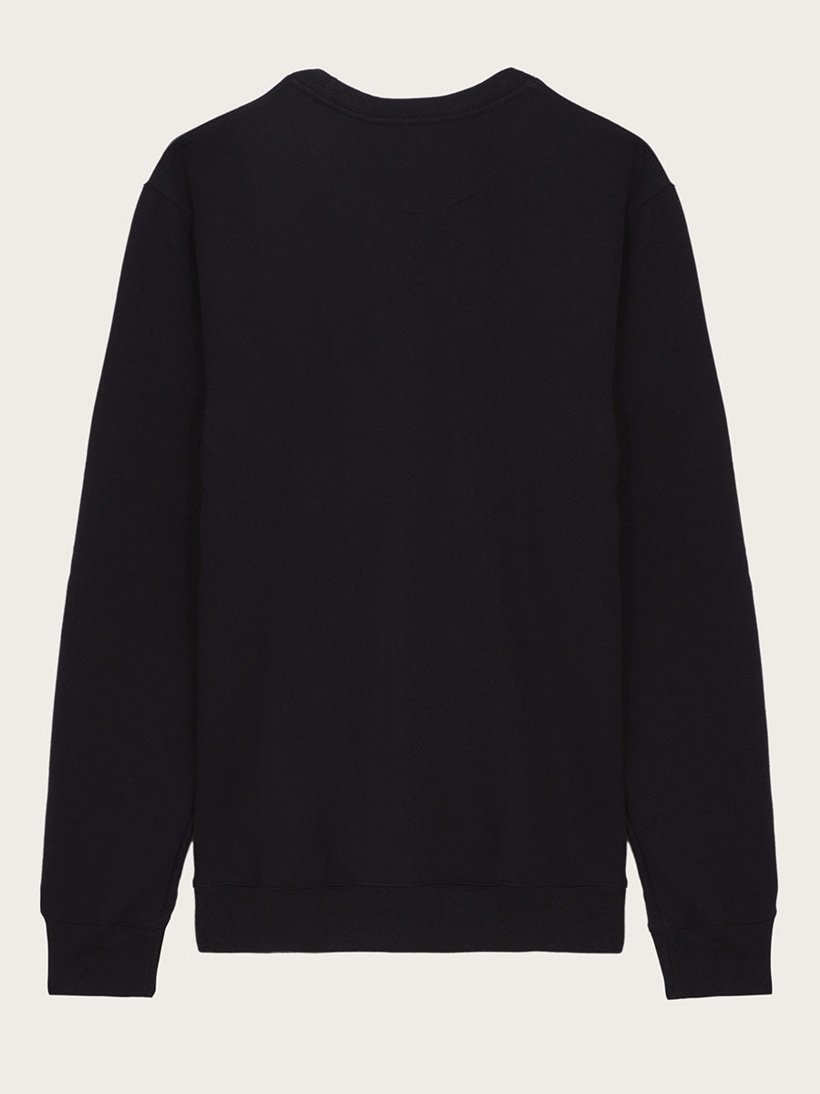 sweat-shirt noir Alex vu de dos