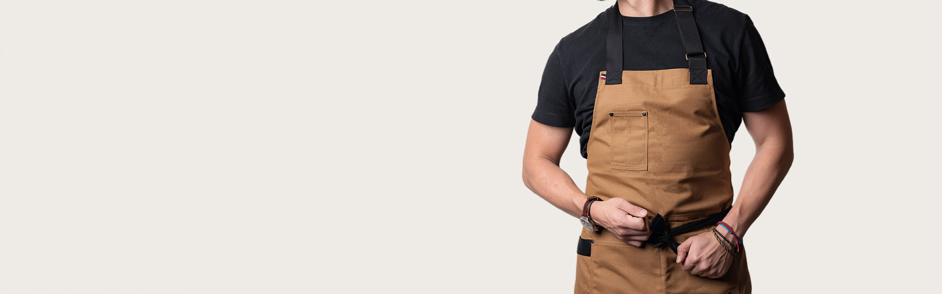 bannière tabliers de cuisine sur desktop