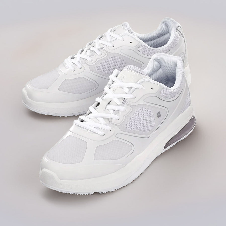 baskets Evolution II blanches vue 2