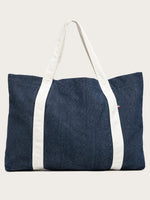 sac cabas Fabio denim bleu