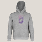 hoodie gris chiné dans la foulée