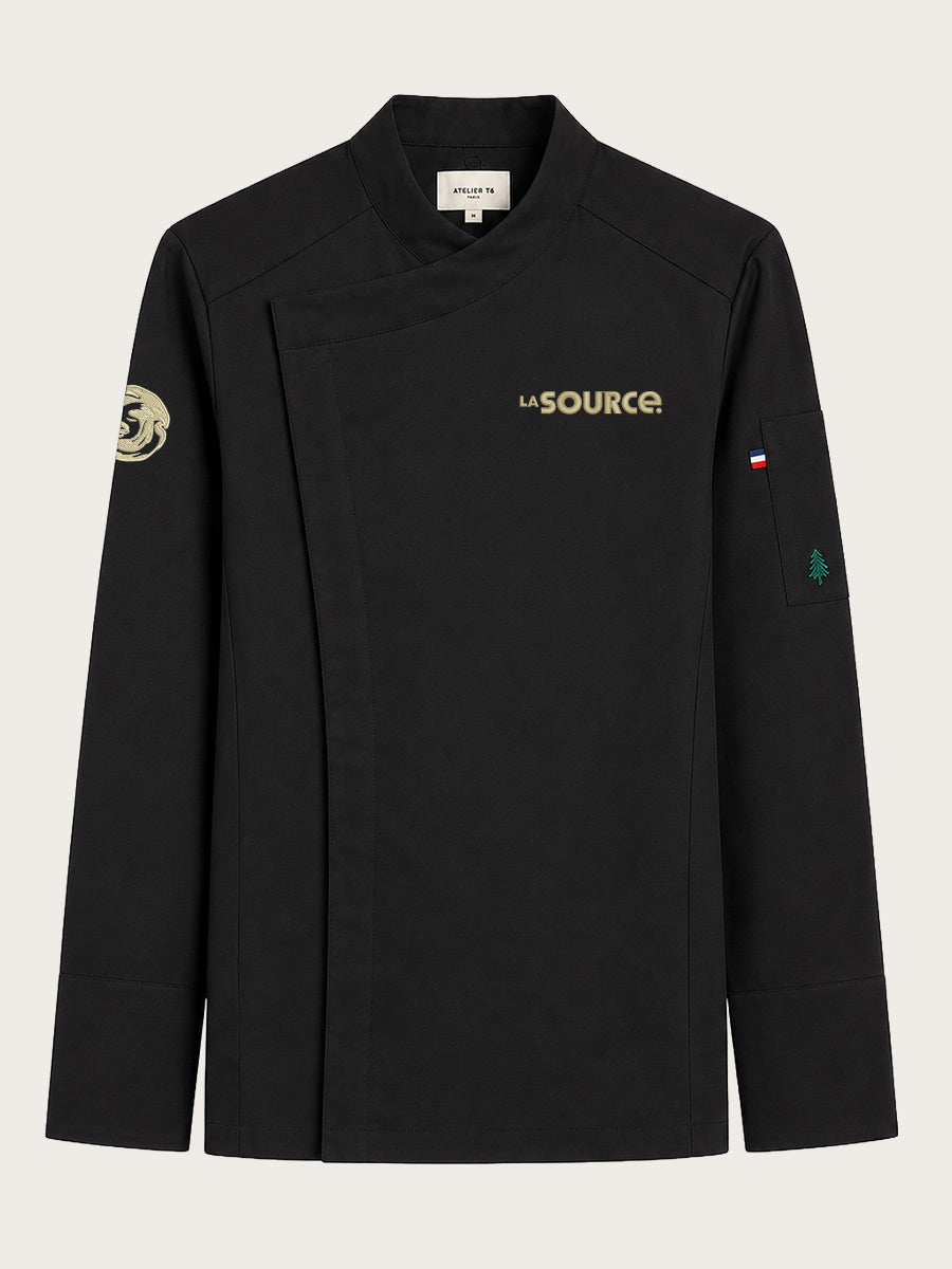 veste noire homme La Source
