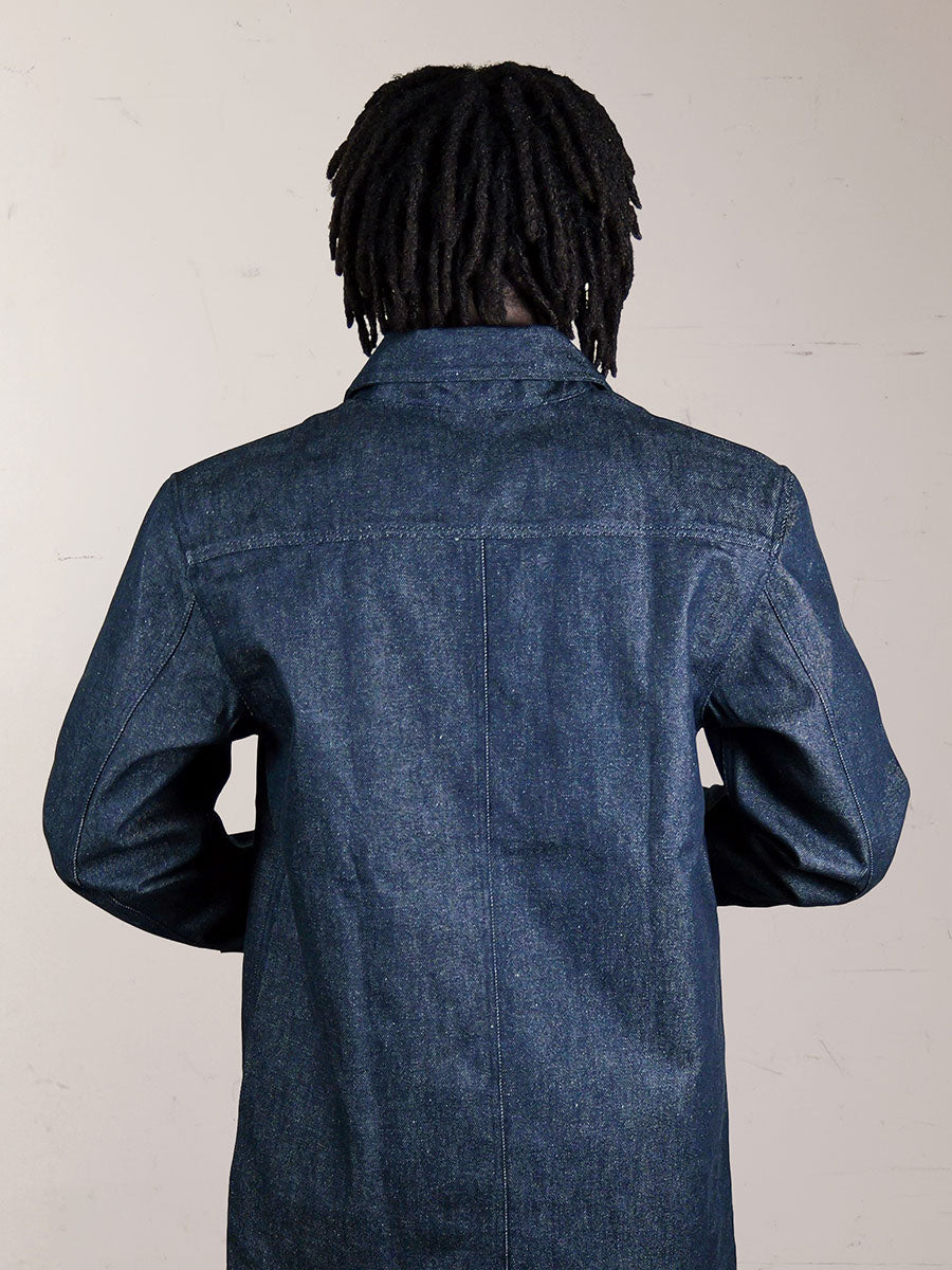 veste Mahaut denim vue de dos
