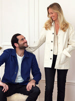 veste Mahaut portée en duo