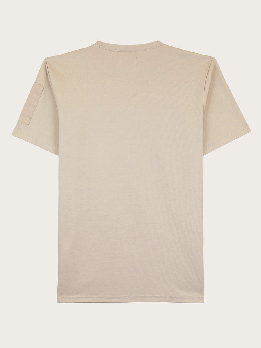 t-shirt Nemo beige à plat vue de dos