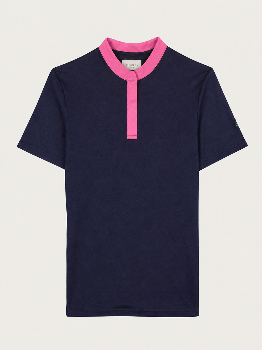 polo femme pour octobre rose