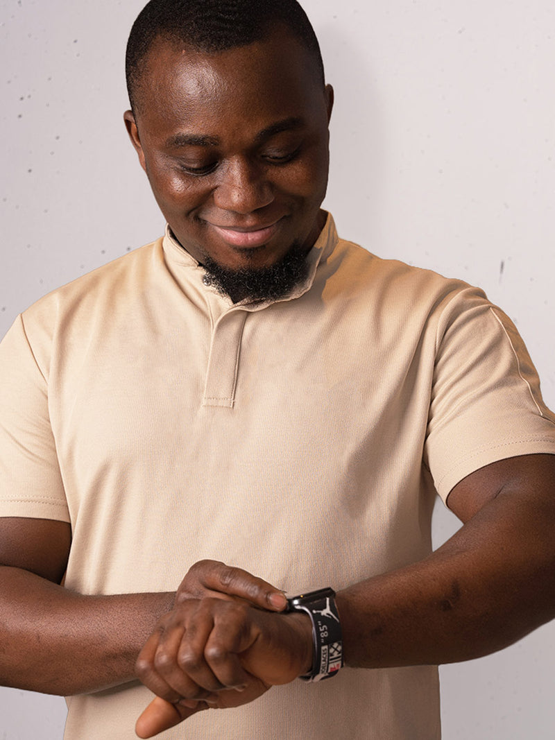 polo Simba homme couleur beige