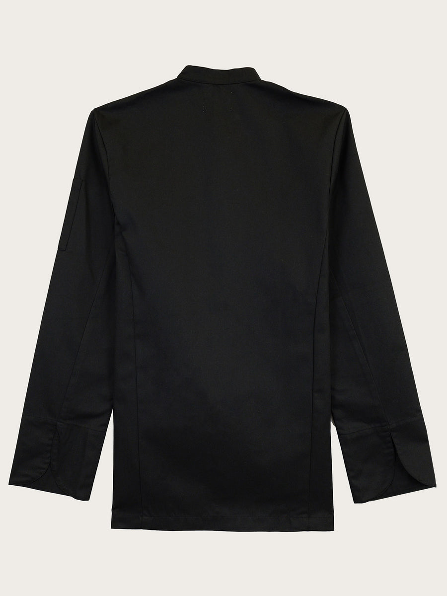 veste Steph noir piquée à plat vue de dos