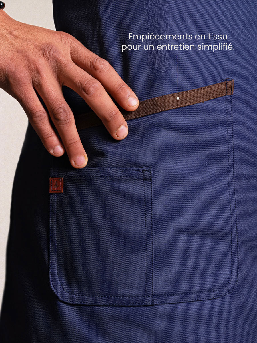 focus poche tablier Tango 2.0 bleu marine