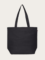 sac Tristan noir piqué à plat
