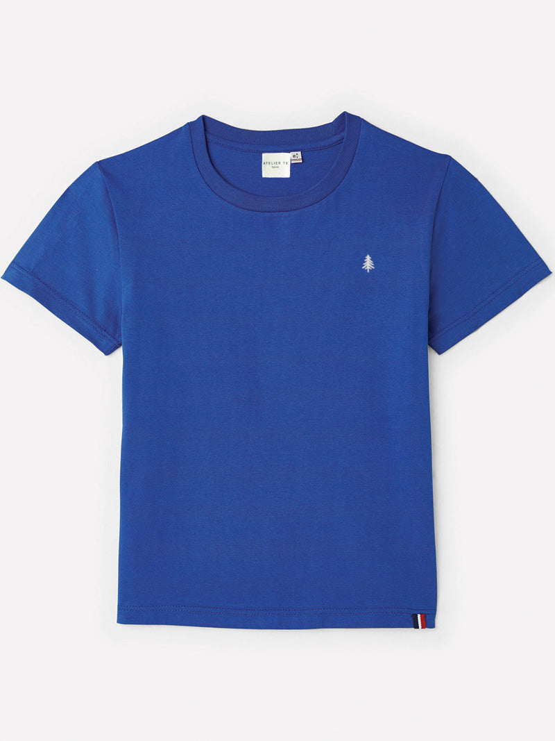 t-shirt bleu roi lou