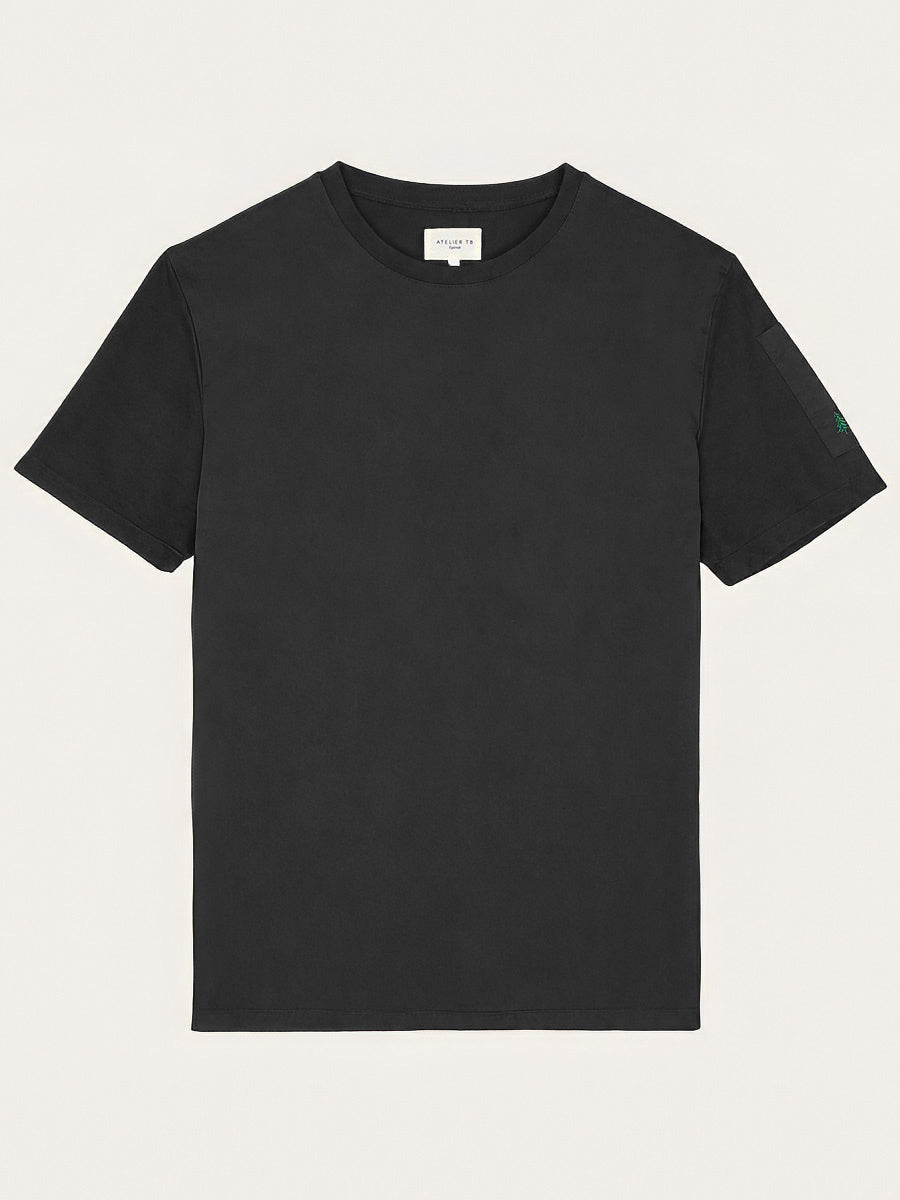 t-shirt Nemo noir à plat