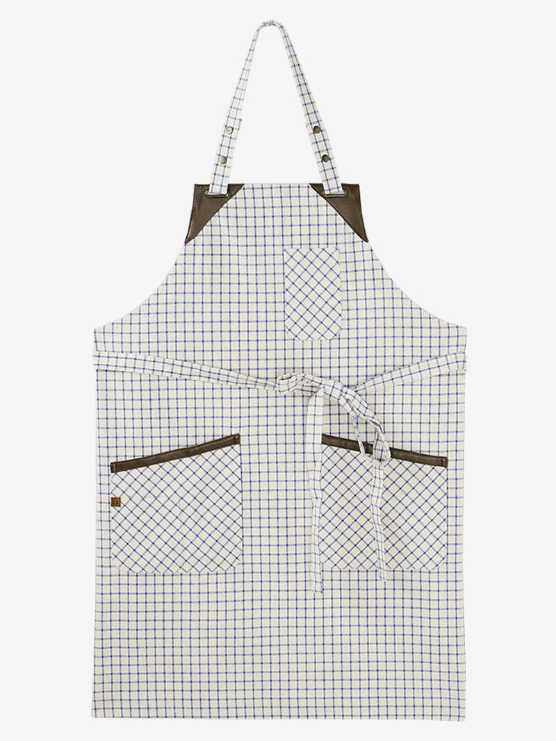 tablier tango carreaux bleus